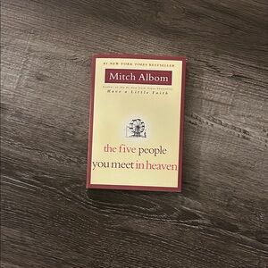 The Five People You Meet in Heaven Book